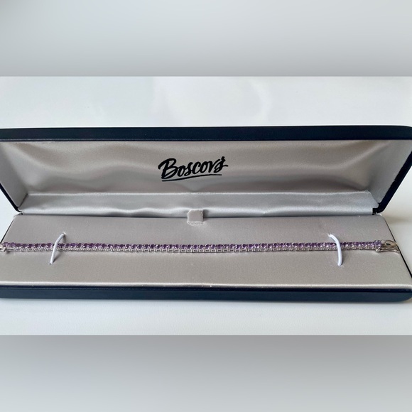 Jewelry - New - Boscov’s Purple Tennis Bracelet